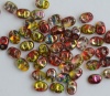 Superduo Red Crystal Magic Apple - Red Yellow 00030-95600 Czech Beads x 10g